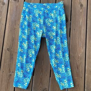 Disney Parks mosaic tile Micky Mouse print legging